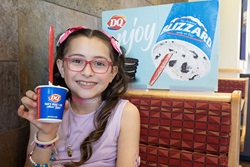 Luna, local 2025 Children’s Miracle Network Hospital’s Champion representing CHRISTUS Trinity Mother Frances Health System